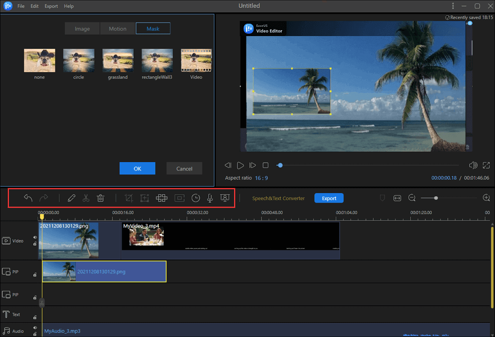 editar la imagen